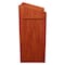Oklahoma Sound Floor Lectern w/Two Shelves, Cherry 600-CH - alternate 3
